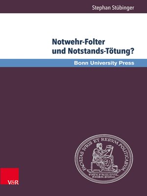 cover image of Notwehr-Folter und Notstands-Tötung?